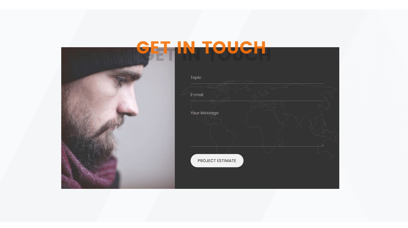 Contact form example