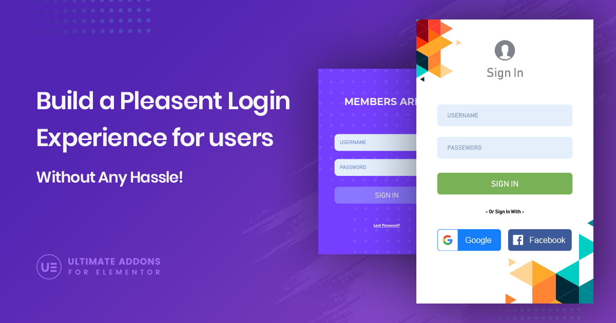 Customize Login Form with Elementor