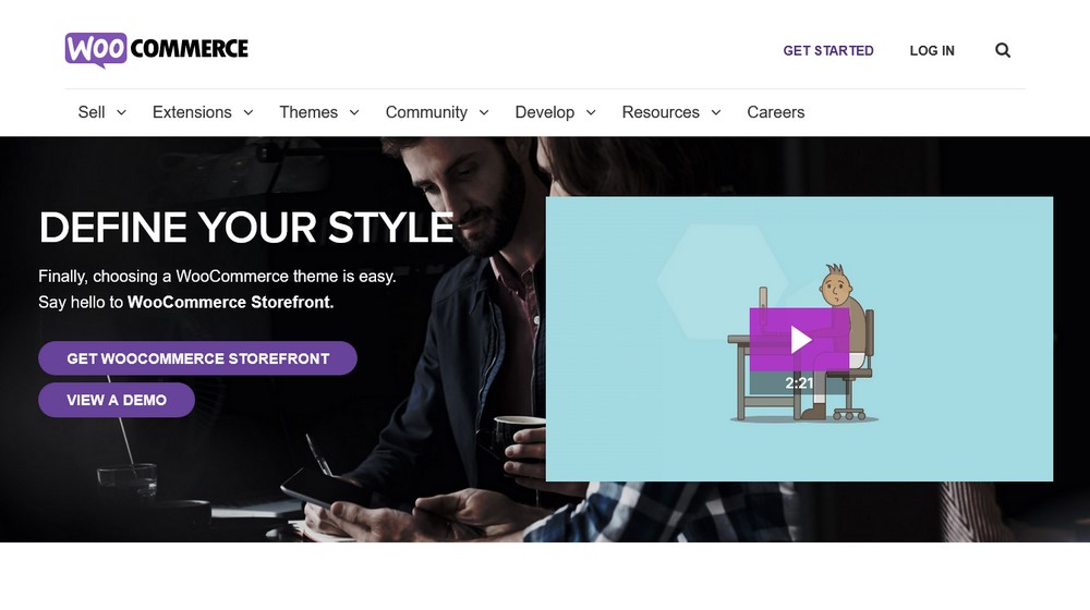 WooCommerce Storefront theme